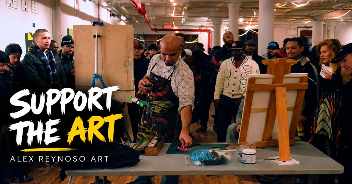 Support the Art by Alex Reynoso Art